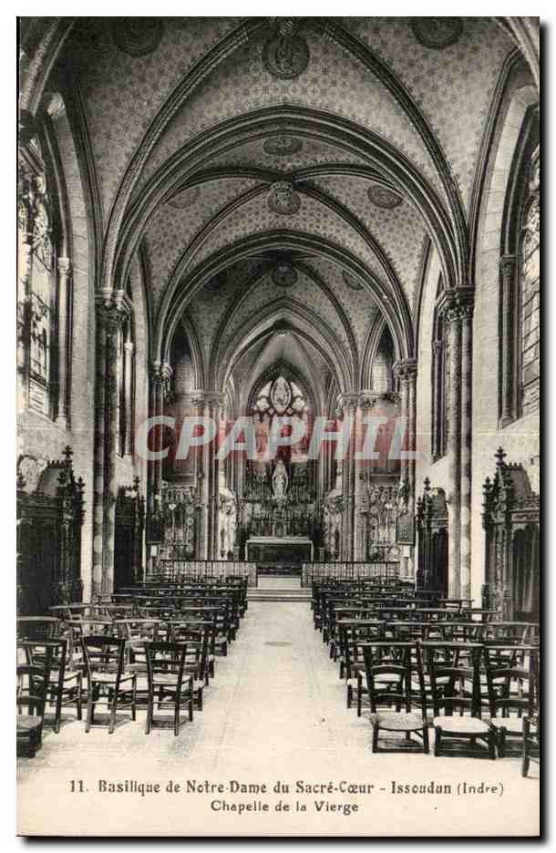 Basilique de Notre-Dame du Sacré-Cœur - Chapelle de la Vierge - Issoudun (Indre)