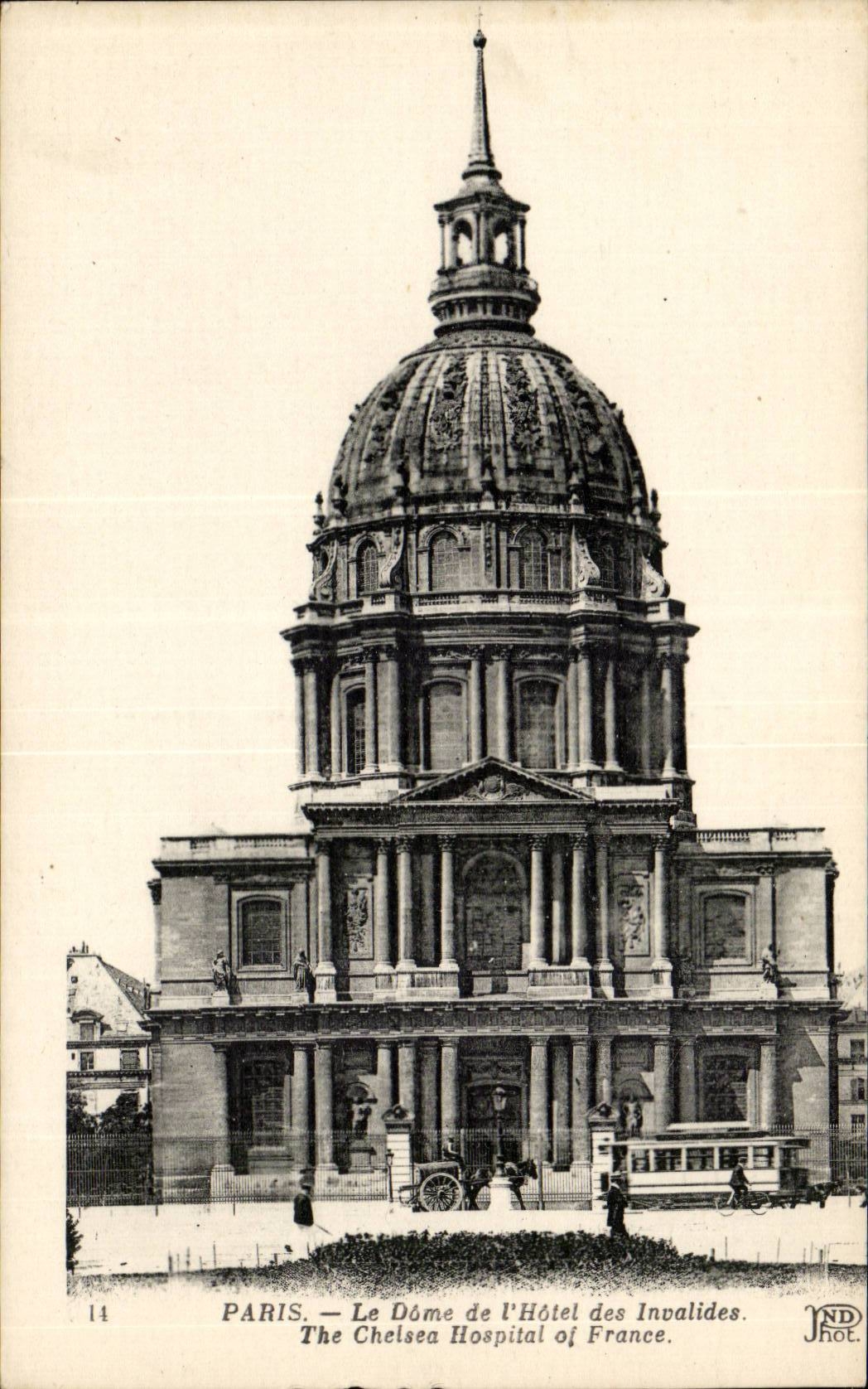 Paris CPA Le Dome des Invalides 