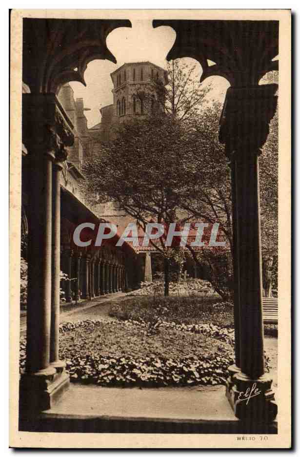 Toulouse - Musée des Augustins - Tour et Cloître — Héliogravure Labouche Toulouse, n°15