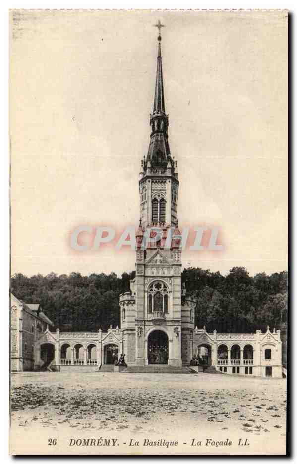 Domrémy - La Basilique - La Façade LL