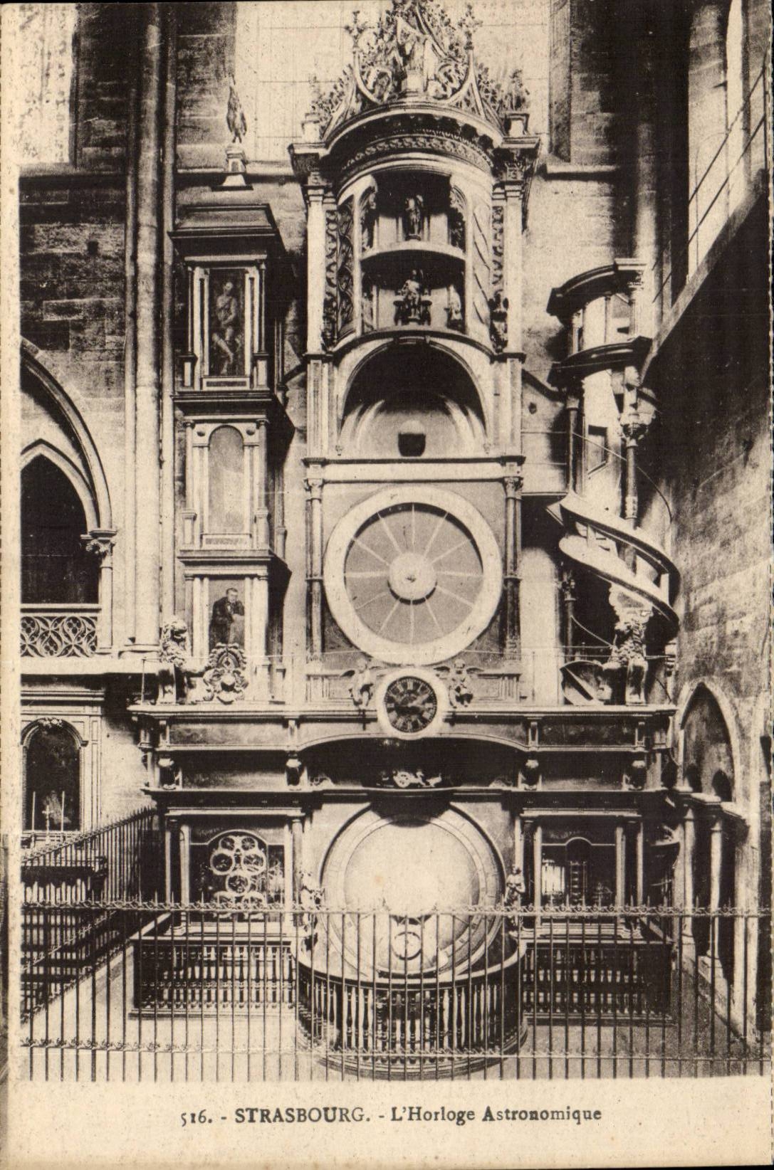 Strasbourg CPA L'horloge astronomique