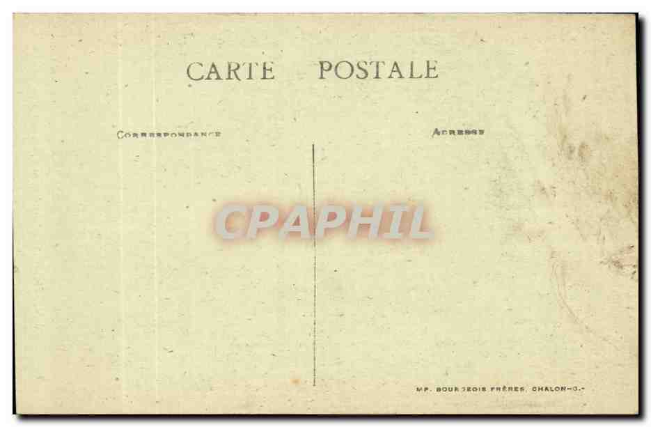 Paray le Monial CPA Chapelle de la visitation Autel Chasse et grille du couvent — Rückseite