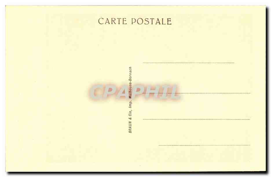 CPA Sainte Jeanne de Chantal a 20 ans Monastere de la Visitation Sainte Marie de Dijon — Rückseite