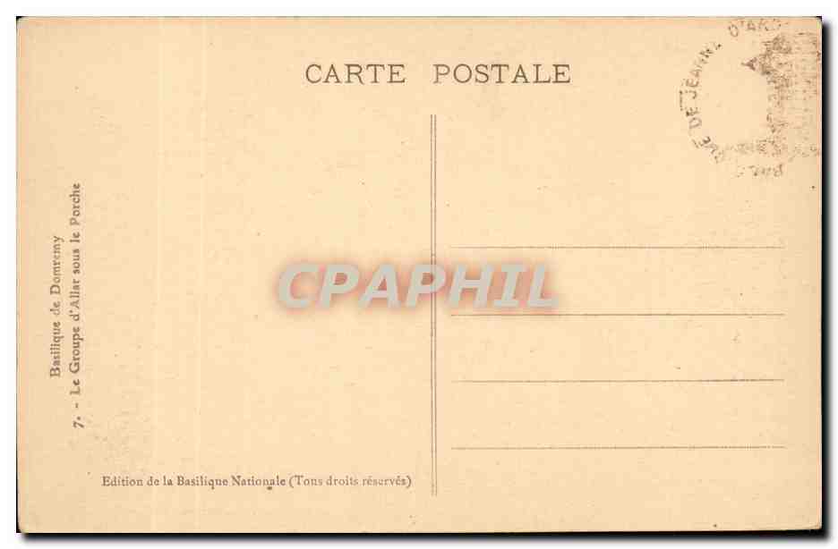 Groupe de Jeanne d'Arc — Basilique de Domrémy — Édition de la Basilique Nationale — Reverso