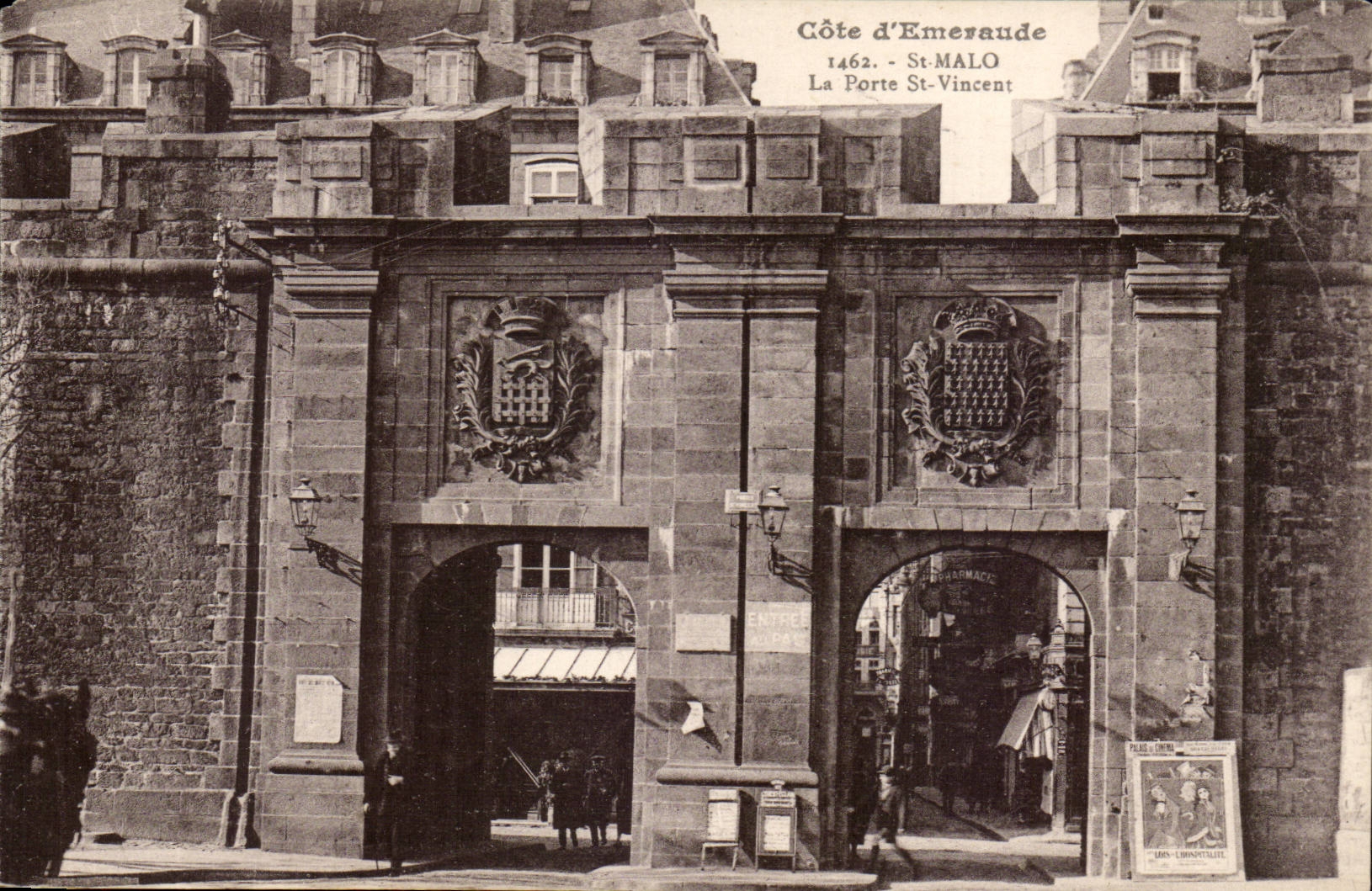Porte Saint-Vincent — Côte d'Émeraude, Saint-Malo — Verlag Laurent-Noël, Reines
