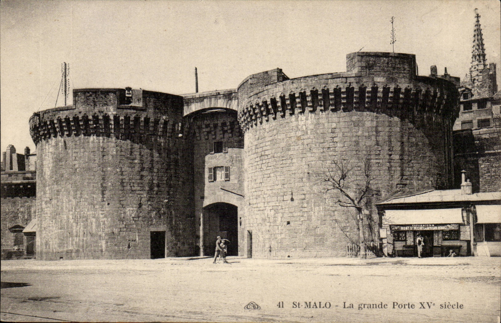 St-Malo - La grande Porte - XVe siècle