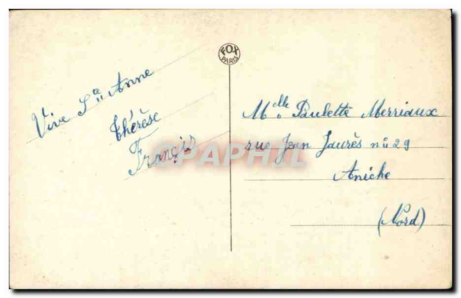 CPA Fantaisie Enfants Bonne fete — Rückseite