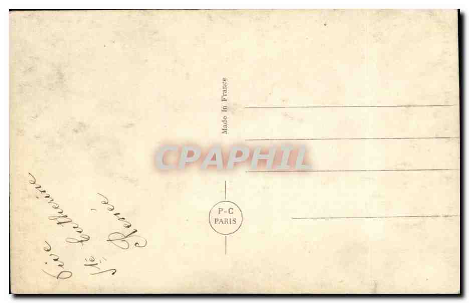 CPA Fantaisie Enfant Fer a cheval — Rückseite