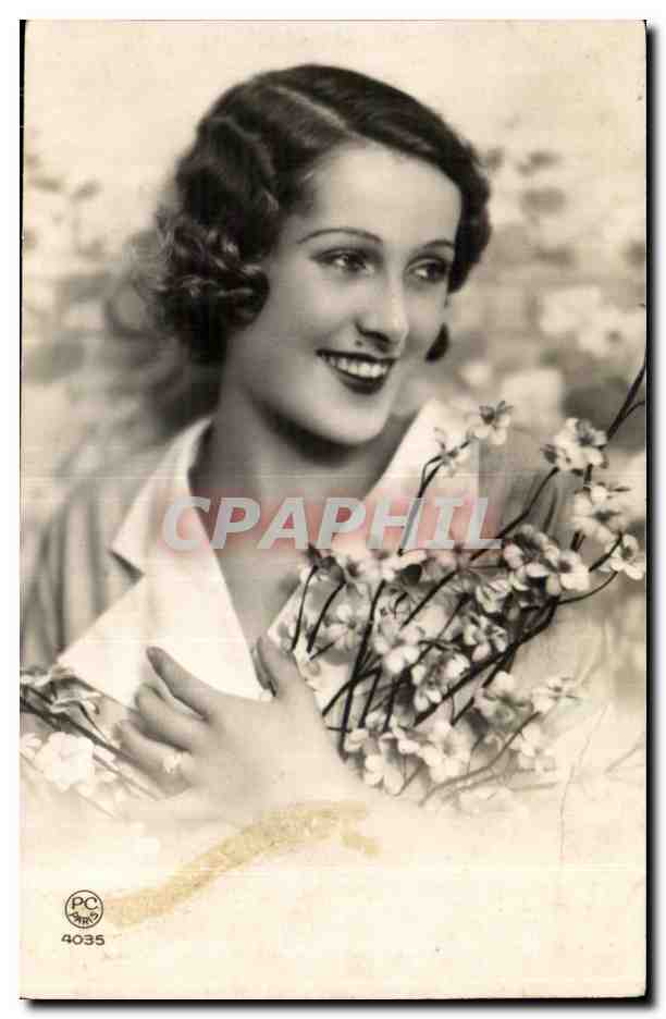 CPA Fantaisie Femme