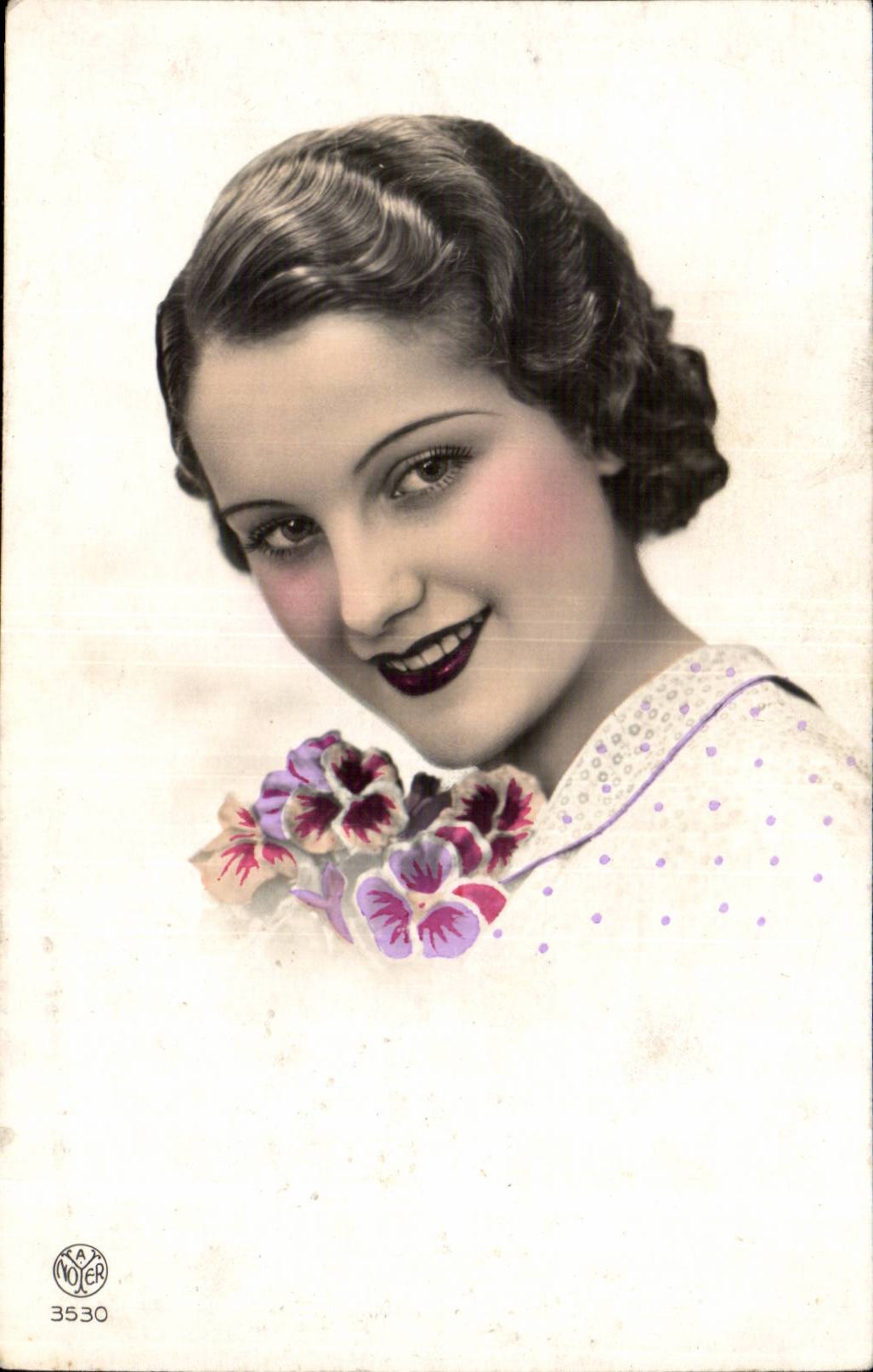 CPA Fantaisie Femme