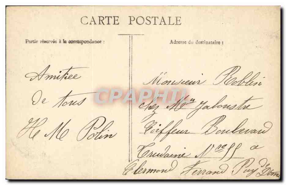 CPA Fantaisie Femme Joyeuses PAques (oeufs) — Rückseite