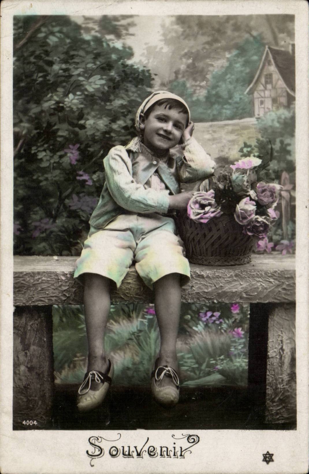 CPA Fantaisie Enfant Souvenir