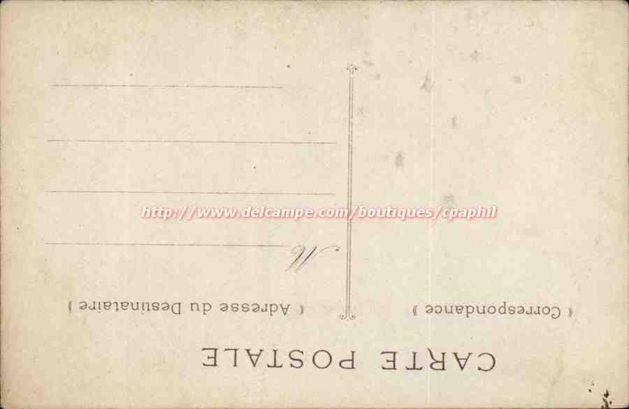 CPA Fantaisie Enfant Souvenir — Rückseite