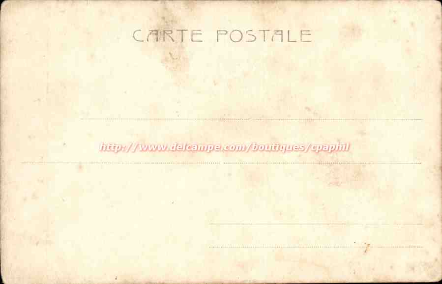 CPA Fantaisie Femme Mlle elise de Vere — Rückseite