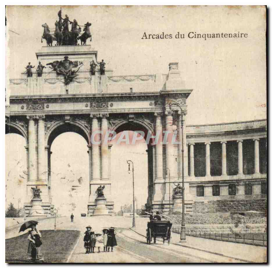 Belgique Belgie Bruxelles Brussels CPA Arcades du centenaire