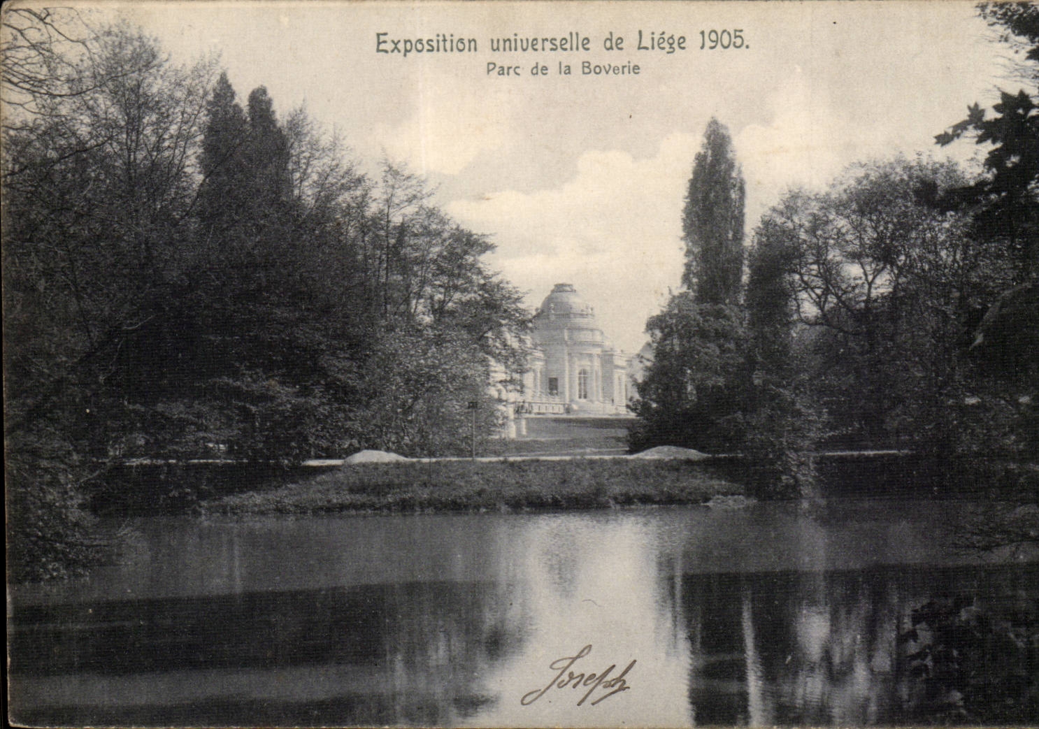 Exposition universelle de Liège 1905 — Parc de la Bovorie — Joseph
