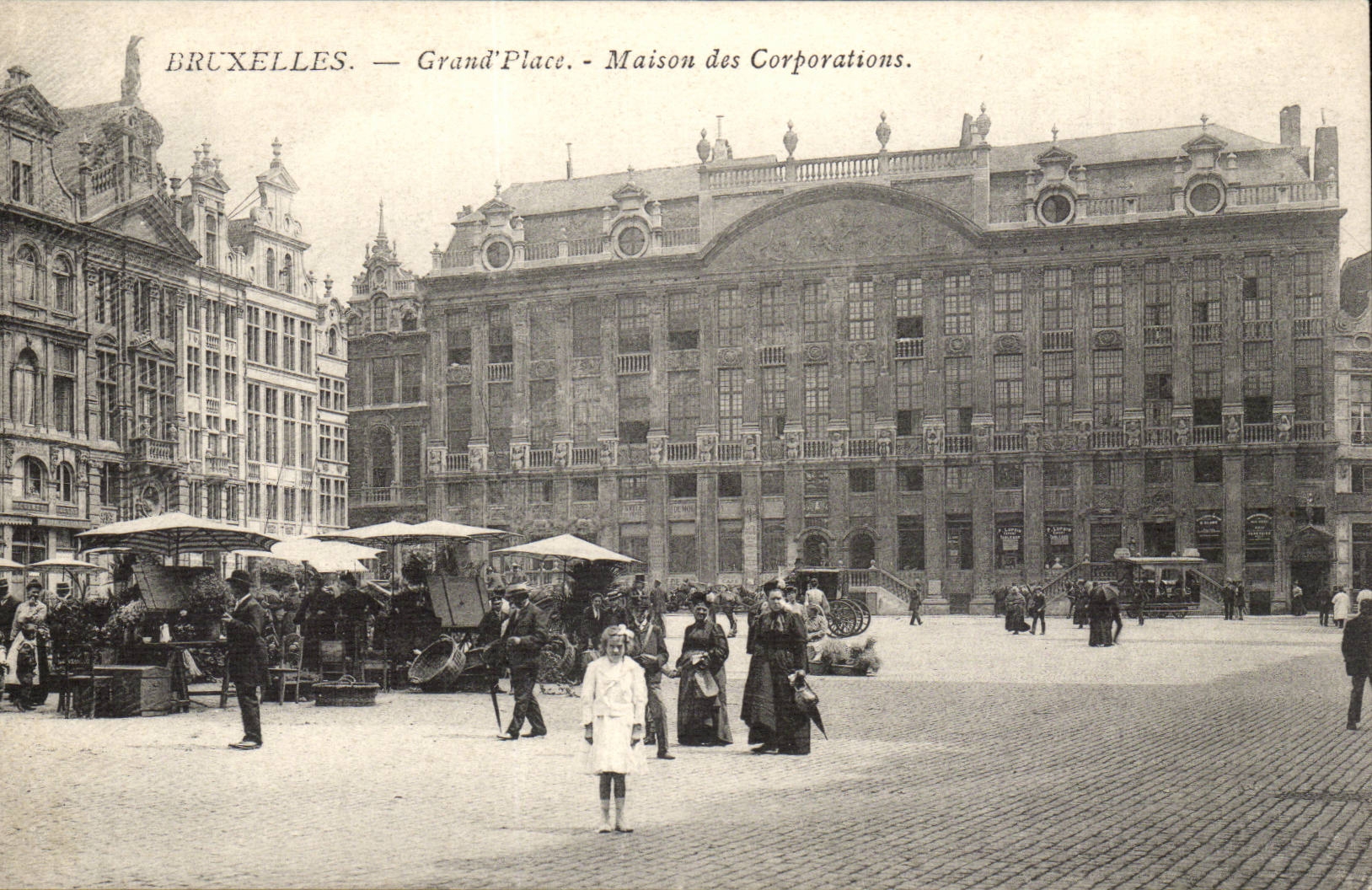 Belgique Belgie Bruxelles Brussel CPA La grand place Maison des Corporations