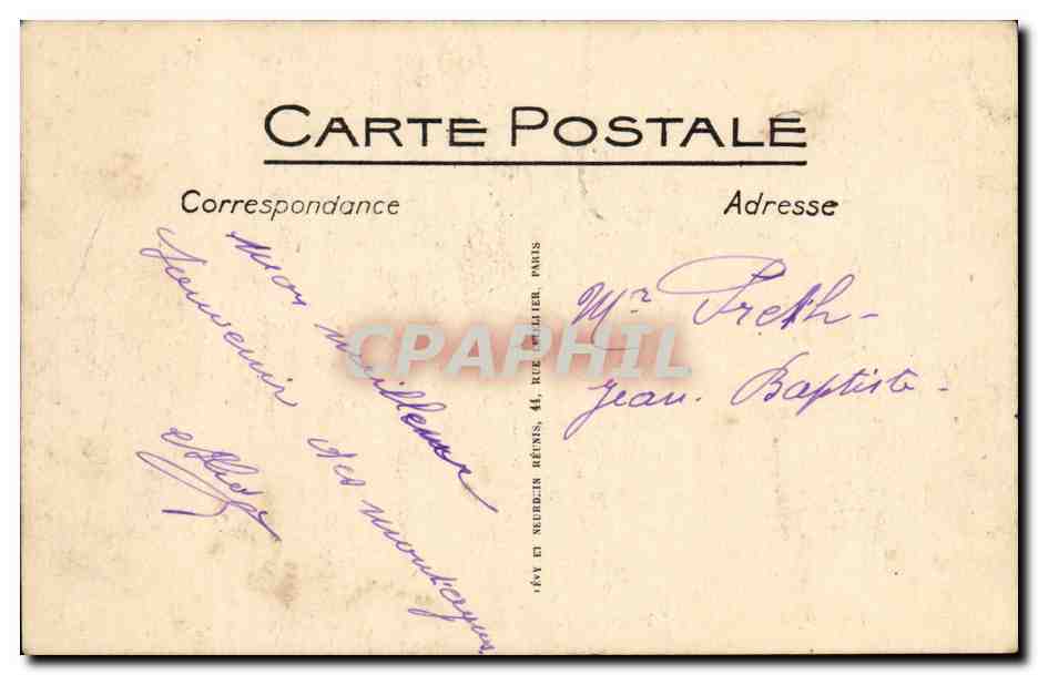 Les Pyrénées - Plateau de Lienz-Pierre, Pène-Pourry et Labas-Blanc - LL 050 — Rückseite
