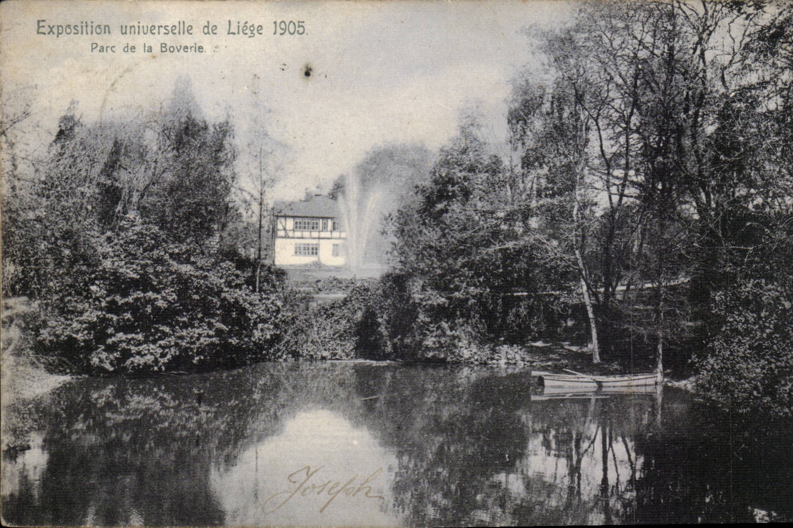 Belgique Belgie Liege CPA Exposition universelle de Liege 1905 Parc de la Boverie
