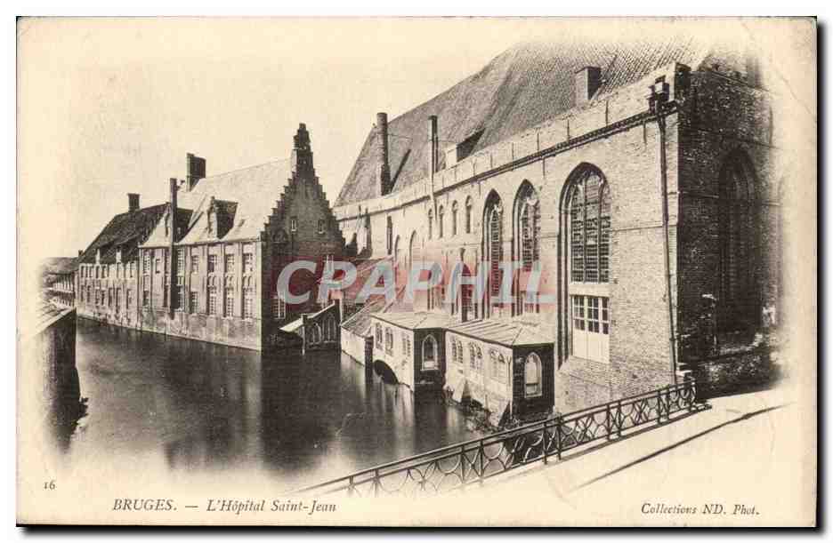 Belgique Belgie CPA Bruges L'hopital Saint Jean