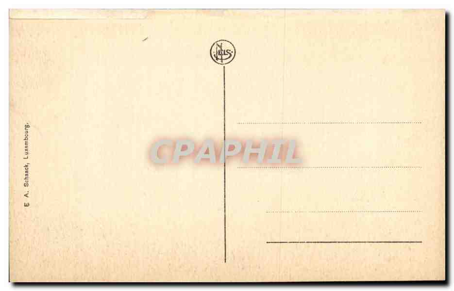Luxembourg CPA Pfaffenthal Stechentor — Verso