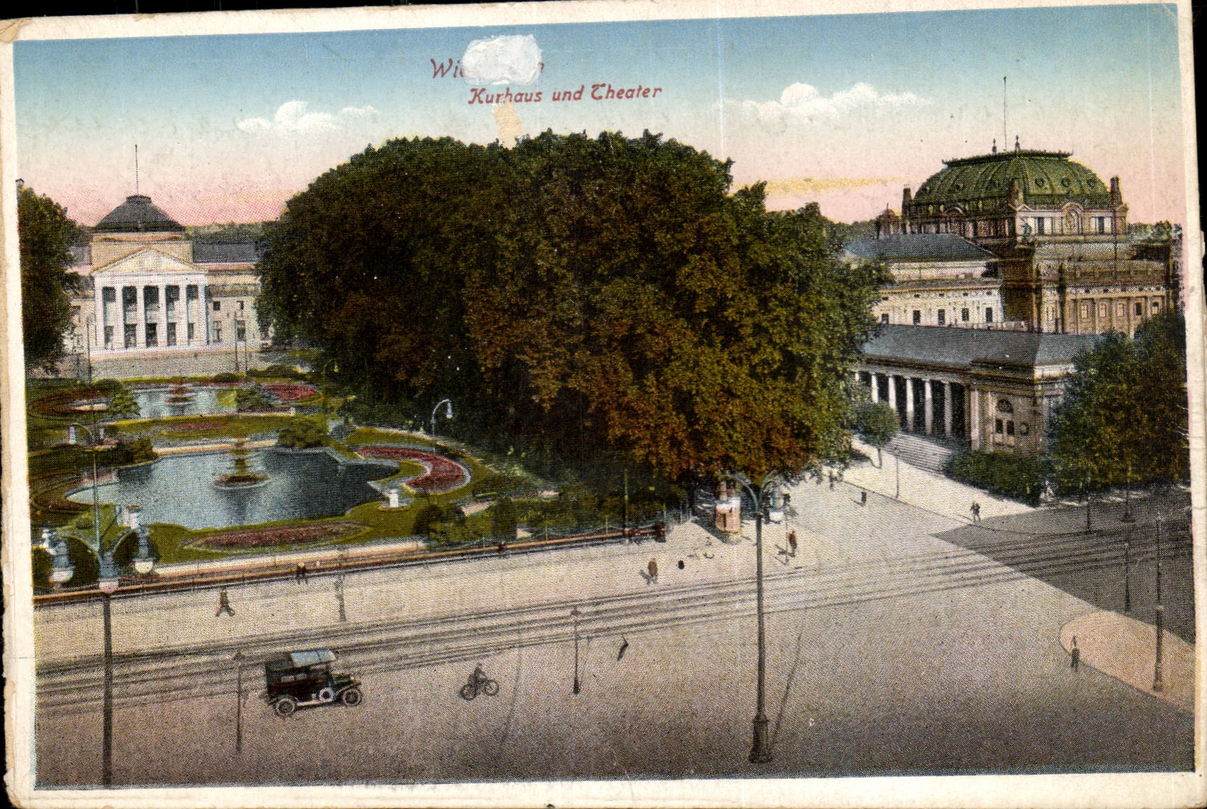 Autriche Austrao Osterreich Wien CPA Kurhaus und theater