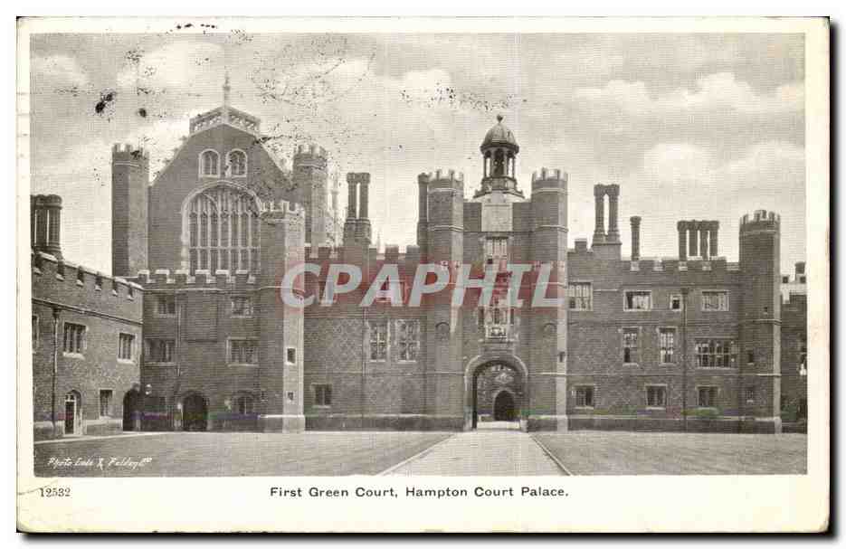 Great Britain CPA First green Court Hampton Court palace