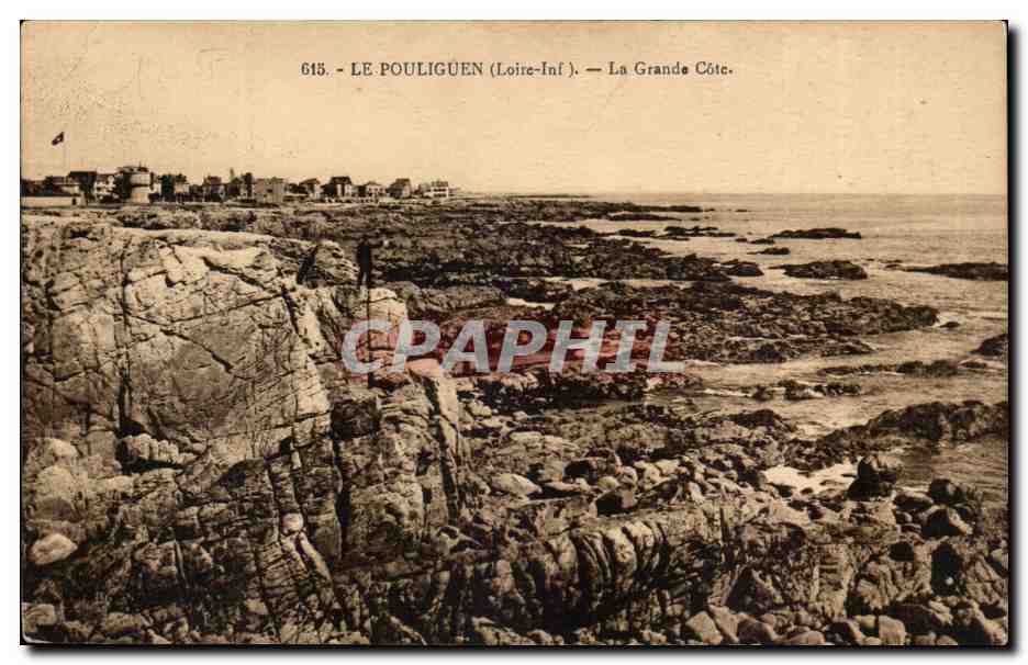 Le Pouliguen (Loire-Inf.) — La Grande Côte — éditeur anonyme, n° 615