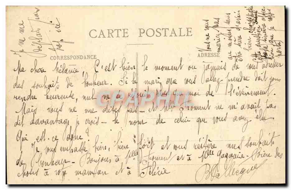 Bourges CPA Palais Jacques Coeur — Verso