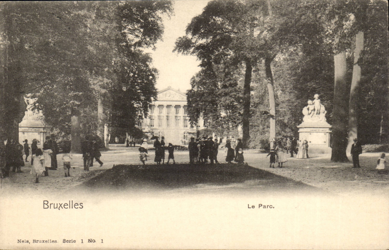 Belgie Belgique Bruxelles CPA le parc