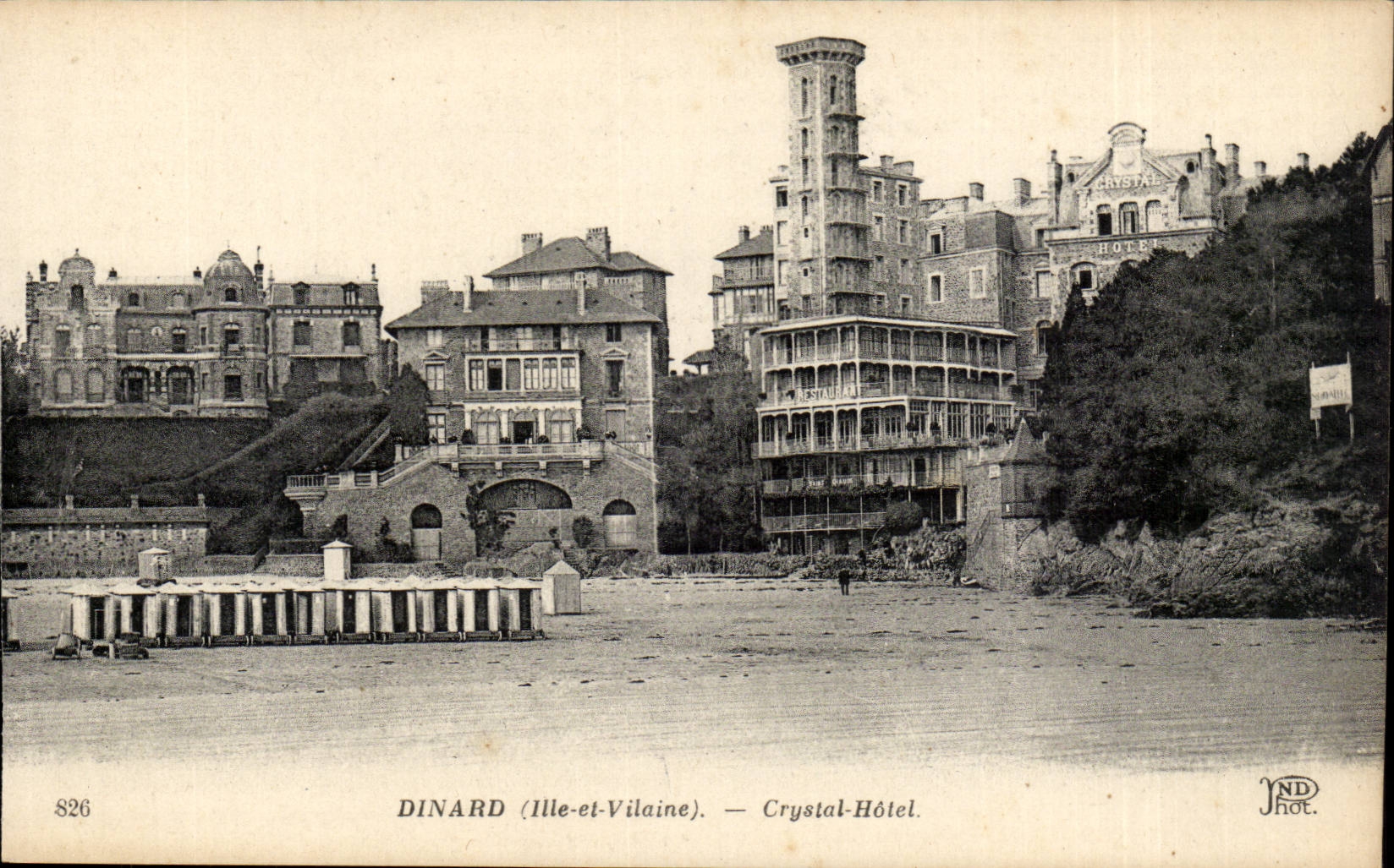 Dinard (Ille-et-Vilaine) — Crystal-Hôtel.