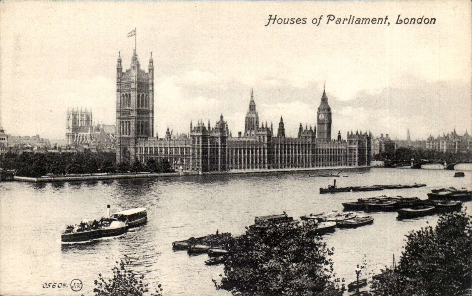 Great Britain Londres London CPA Houses of parliament