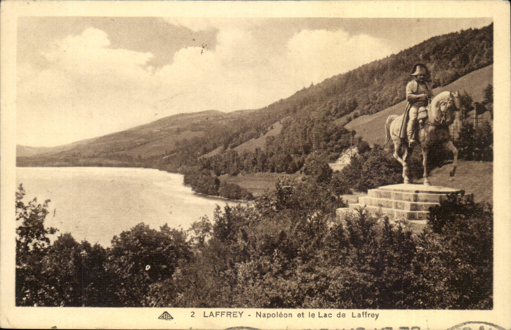 Laffrey CPA Napoleon et le lac de Laffrey