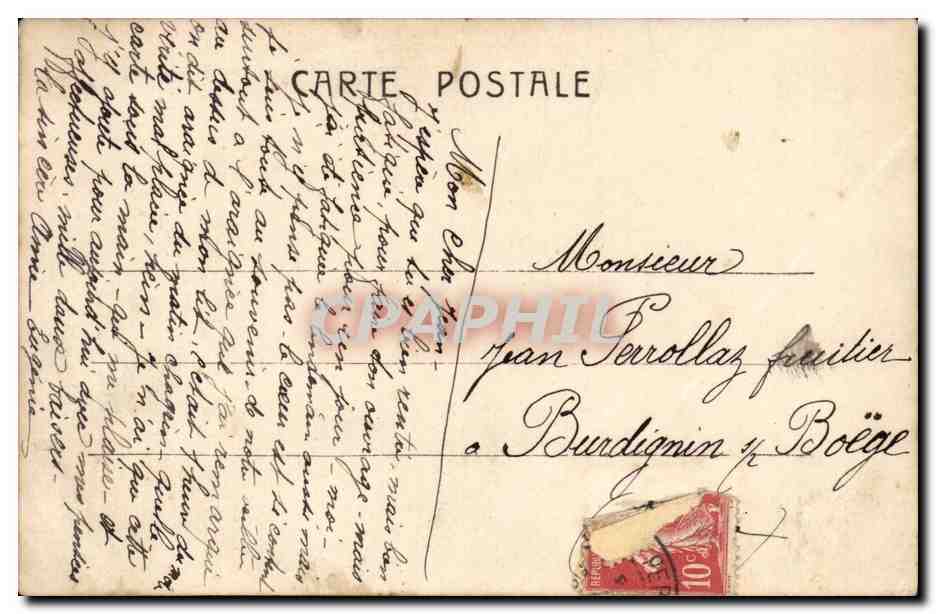 CPA Fantaisie Diamant Des joies de la famille (enfant) — Verso