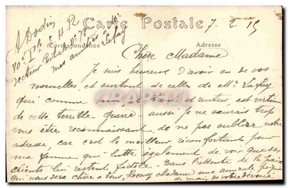 CAmpagne de 1914 CPA Ruines d'Ypres Halles d'Ypres et cathedrale de Saint Martin Belgie Belgique — Rückseite