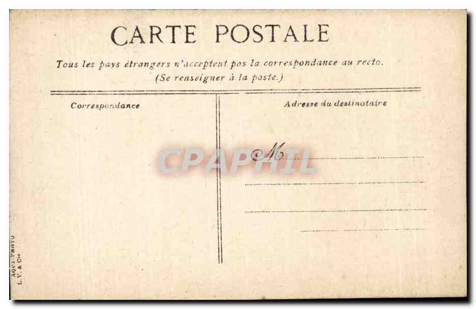 Lourdes CPA Premiere station du calvaire (Romans Rome Roma antique) — Verso