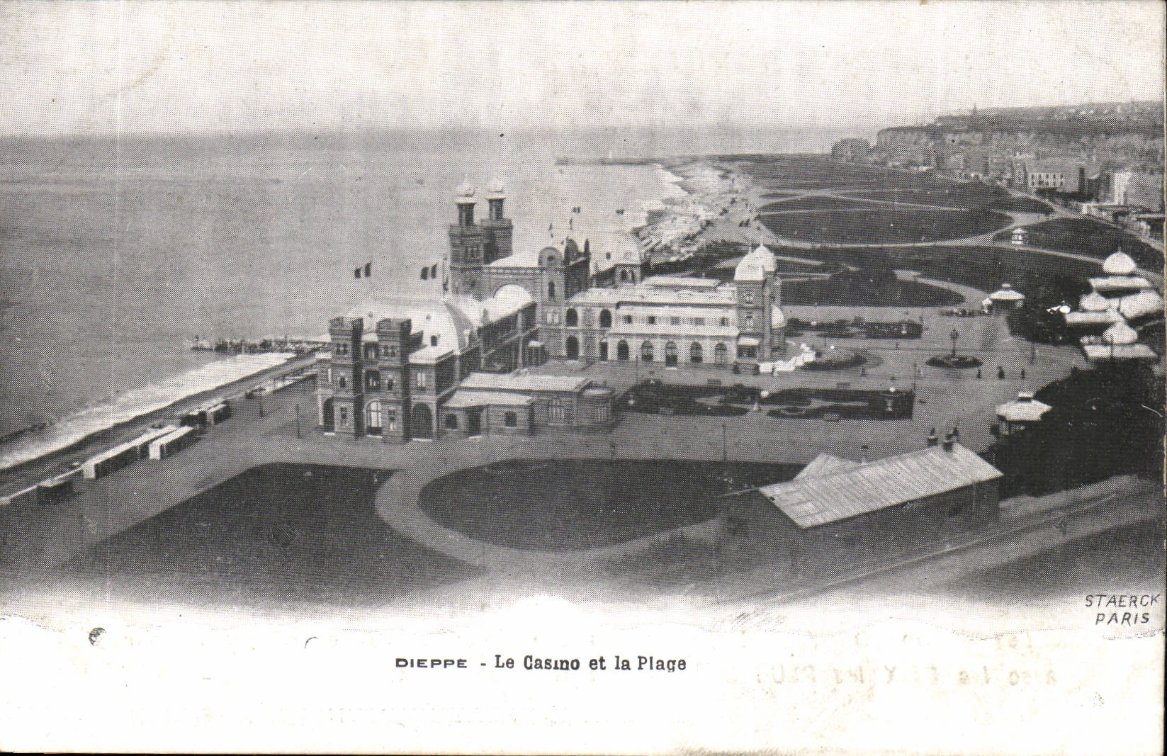 Dieppe - Le Casino et la Plage — Staerck Paris