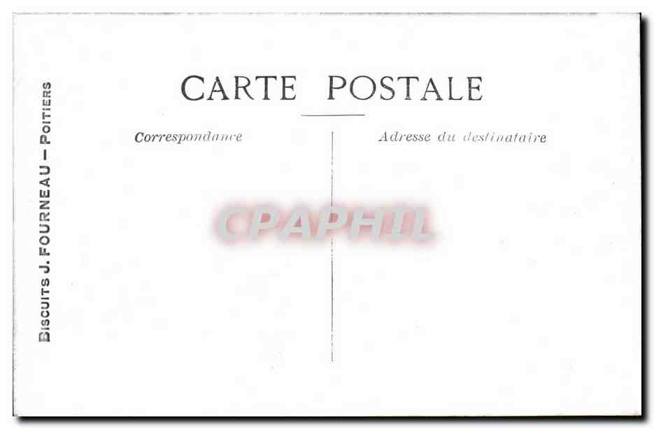 CPA Passage de L'ourcq pres Lizy (barque) — Rückseite