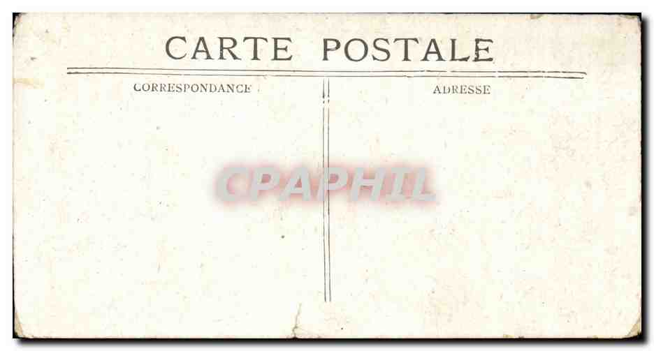Versailles CPA Le hameau du petit TRianon — Verso
