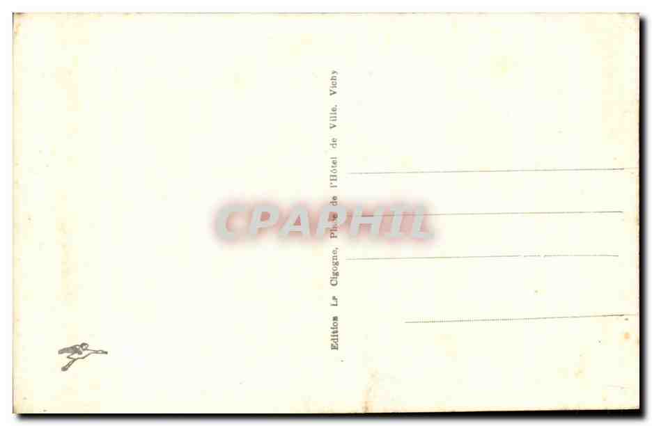 Vichy CPA le casino — Verso