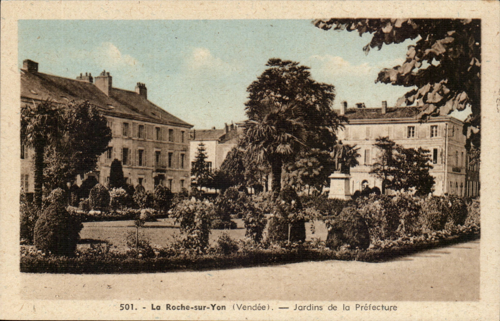 La Roche sur Yon CPA Jardins d ela prefecture