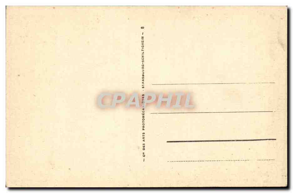 Mourmelon le grand CPA Entree de l'hopital miitaire — Back