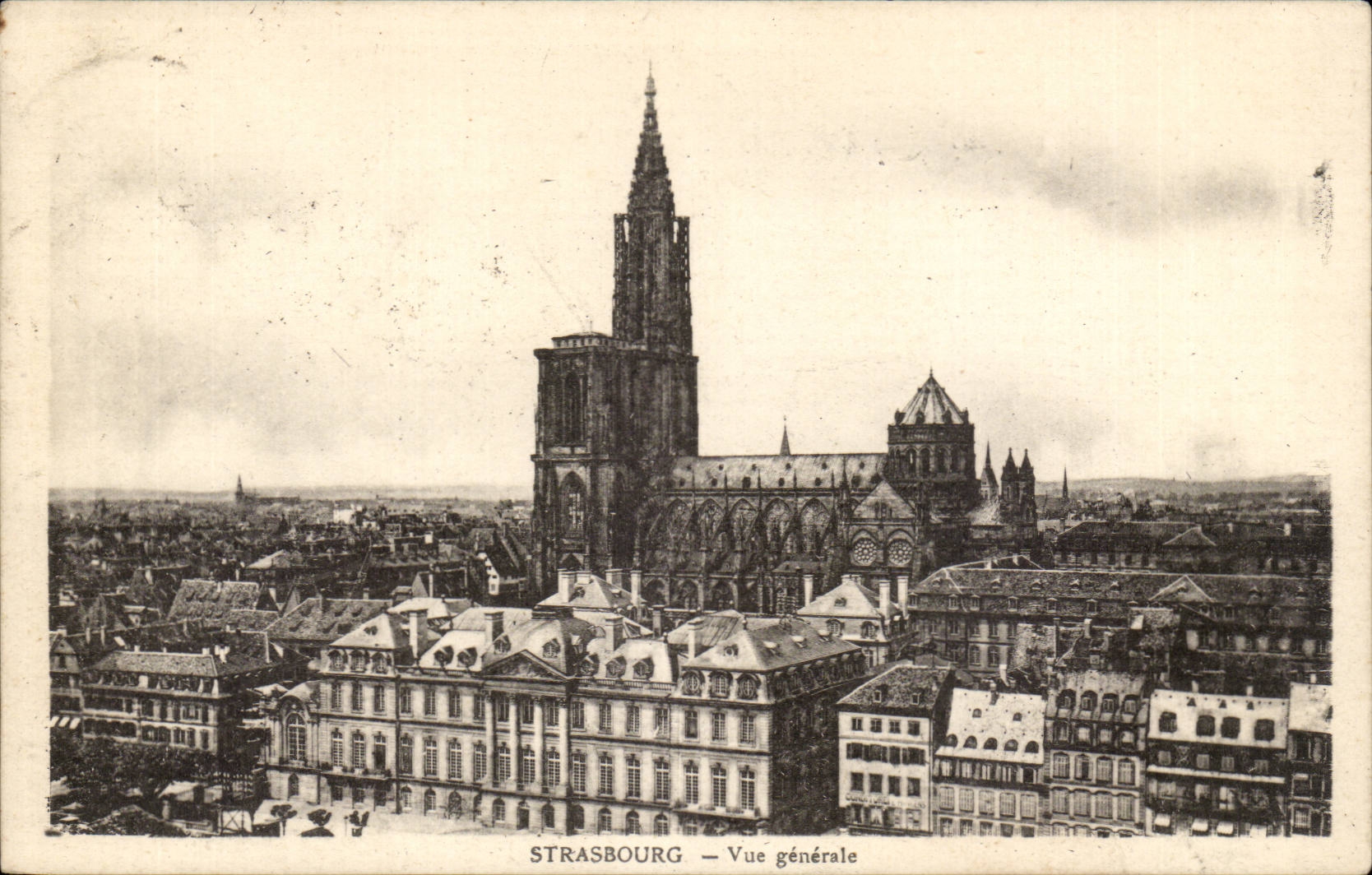 Strasbourg CPA Vue generale