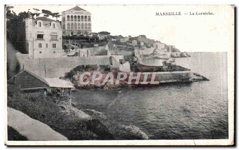 Marseille CPA La corniche