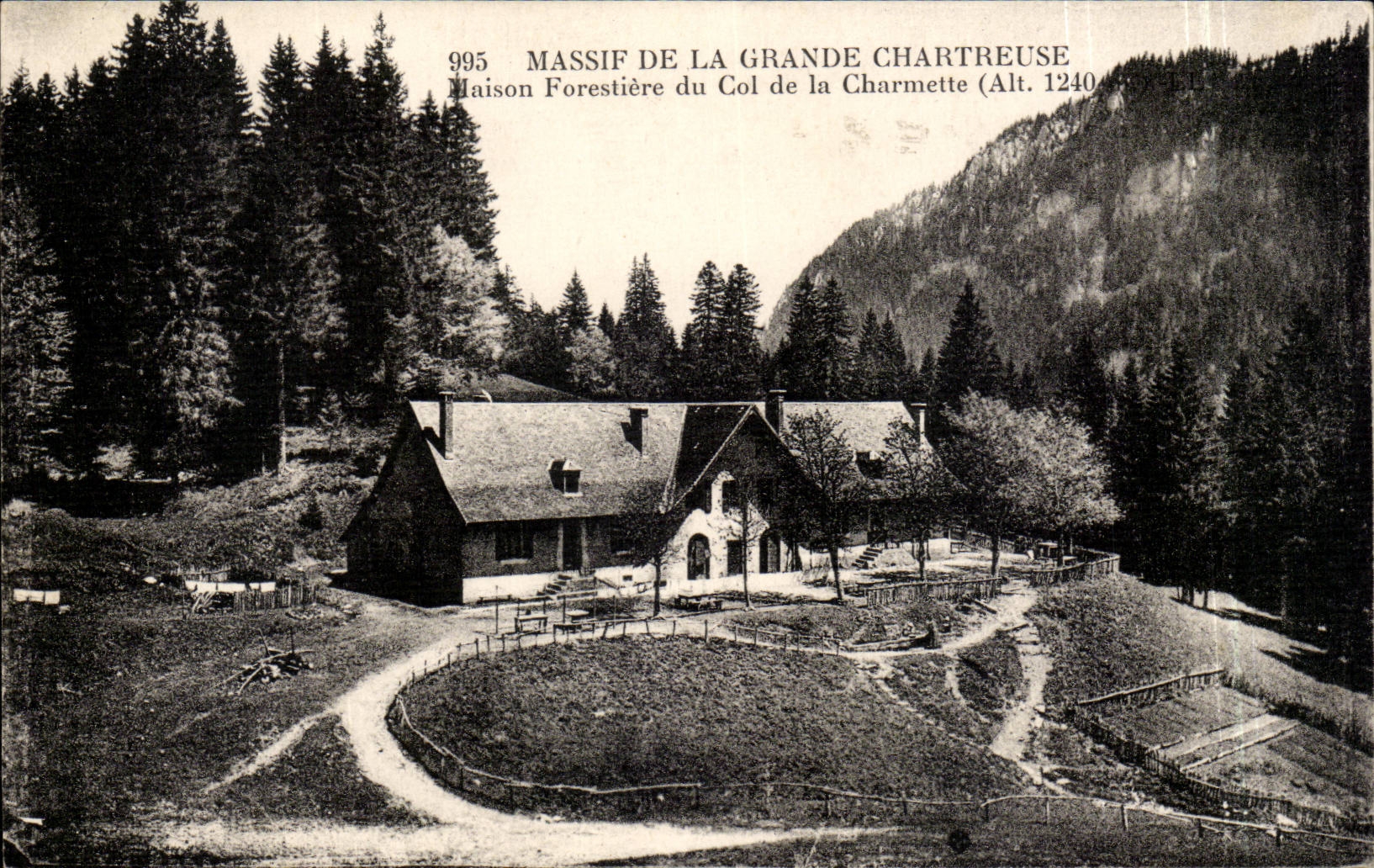Maison Forestière du Col de la Charmette — Massif de la Grande Chartreuse — n°995