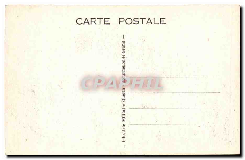 Mourmelon le Grand CPA Vue generale et entree du camp — Back