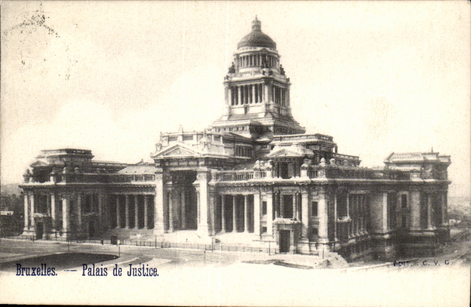 Belgie Belgique Bruxelles CPA Palais de justice