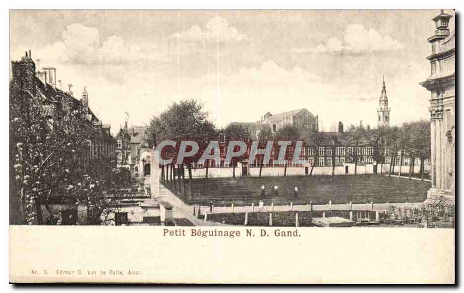 Belgie Belgique Gand CPA Petit Beguinage