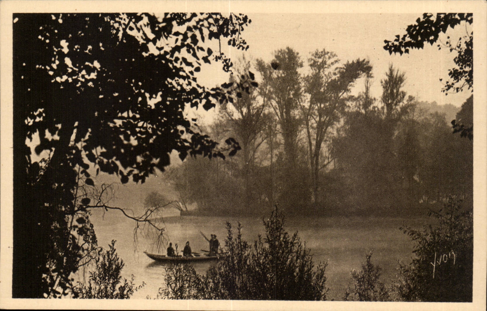 Lyon CPA Lac du parc de la Tete d'or
