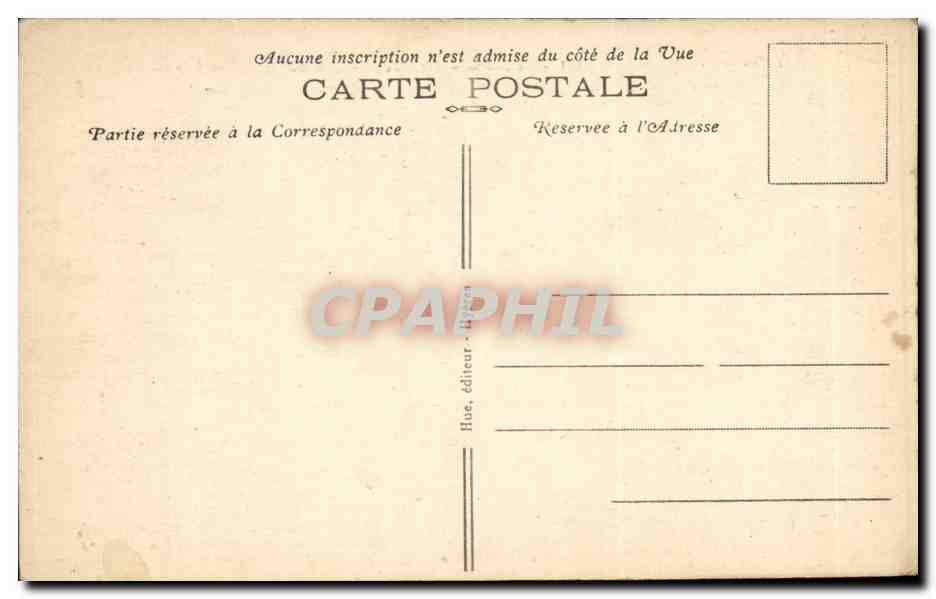 Hyères — Place de la République et Colline du vieux Château — Hue, éditeur — Reverso